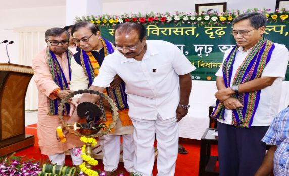 Governor Indrasena Reddy Nallu attends Tripura Legislative Assembly